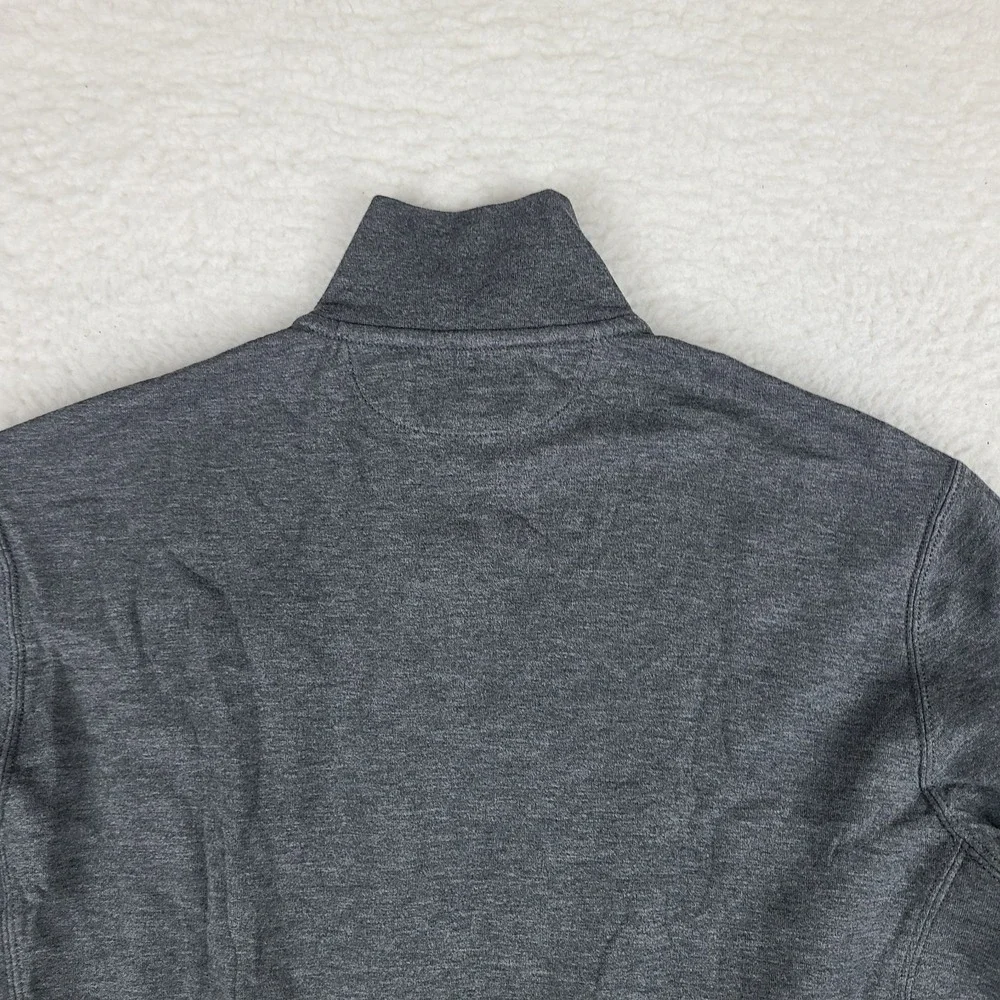 Polo Ralph Lauren Sweater Mens Small Dark Gray BIG‎ LOGO Sweatshirt VTG